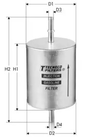 TECNECO FILTERS in32 -  Топливный фильтр